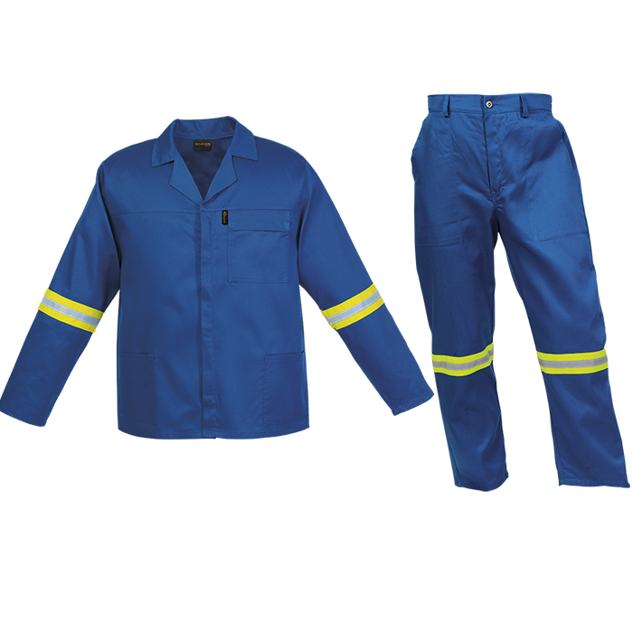Creative Budget Poly Cotton Conti Suit with Reflective