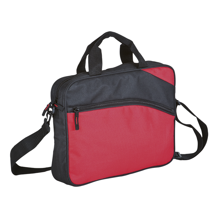 BB0037 - Conference Brief Bag - 600D Red / STD / Regular -