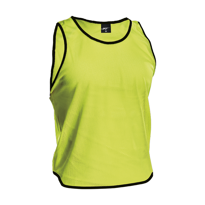 BRT League Vest Hi-Vis Yellow / Jnr / Regular - On
