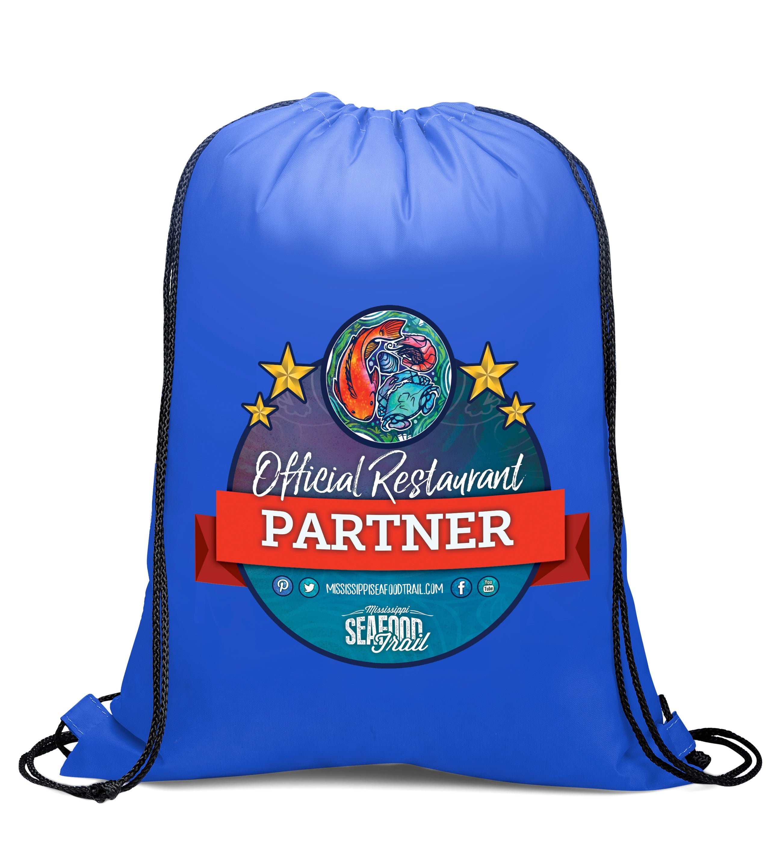 Condor Drawstring Bag - Blue