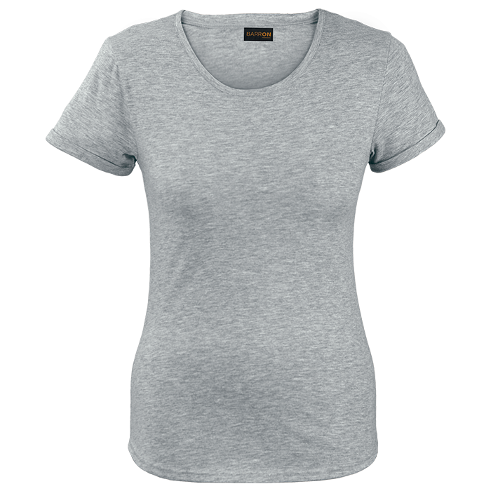 145g Crew Neck T-Shirt Ladies Dark Grey / XS / Regular - T-Shirts