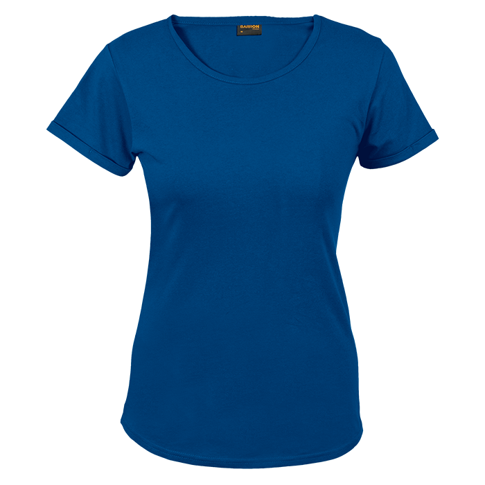145g Crew Neck T-Shirt Ladies Royal / XS / Last Buy - T-Shirts