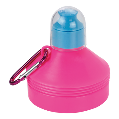 BW3879 - 600ml Collapsible Water Bottle with Carabiner Clip
