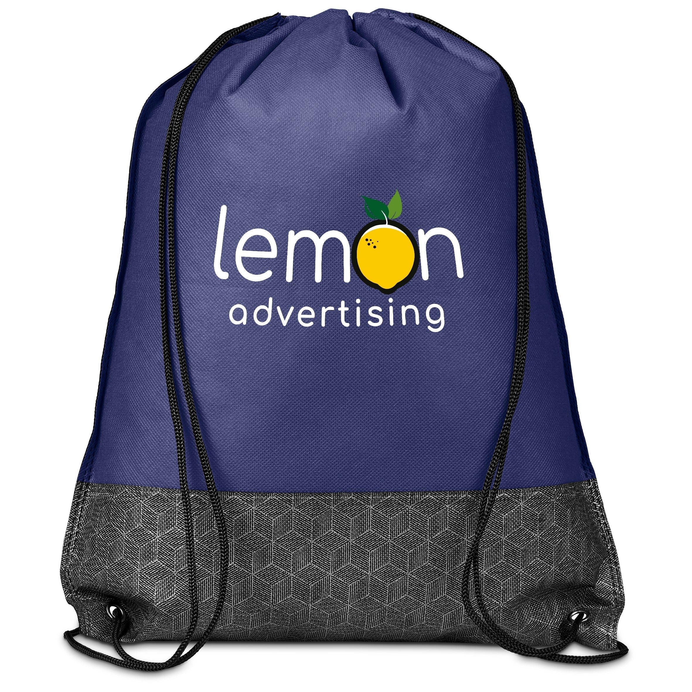 Andes Non-Woven Drawstring Bag Navy / N