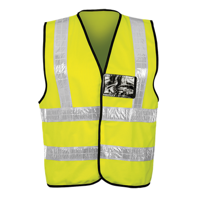Contract PVC Waistcoat  Safety Yellow / SML /