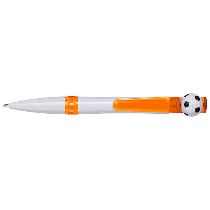 Football Design Ballpoint Pen Orange / STD / Last Buy - Writing Instruments