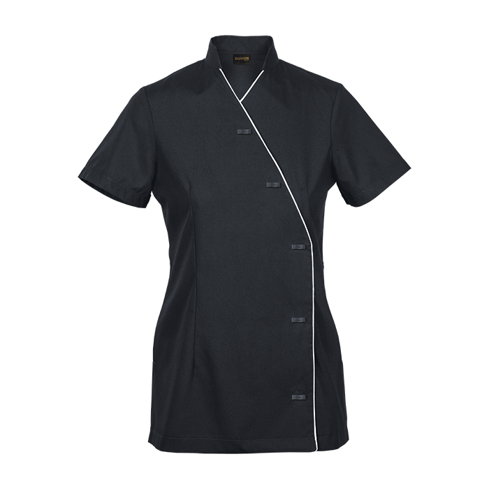 Ivy Tunic  Black/White / XS / Regular - Service and