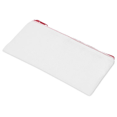 Custom Junior Recycled PET Stitch-Bond Pencil Case RED - Stationery,Custom School Accessories,Custom Accessories