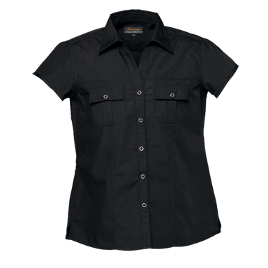 Ladies City Blouse  Black / SML / Regular -