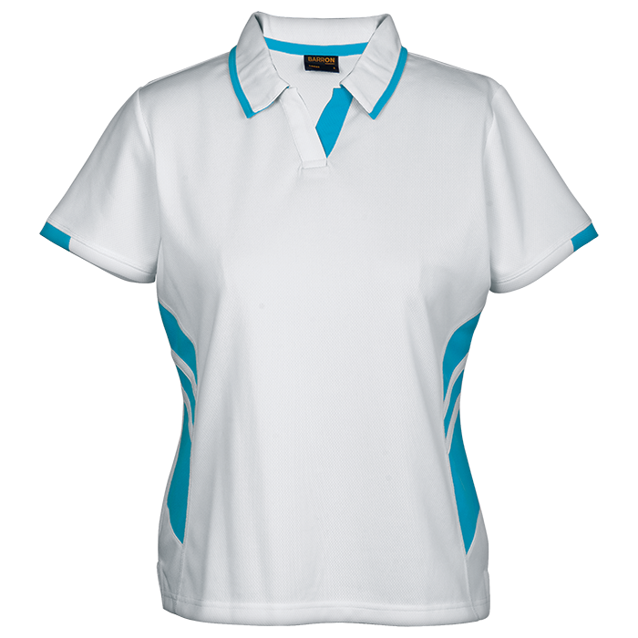 Ladies Focus Golfer  White/Sapphire / XS / Regular -