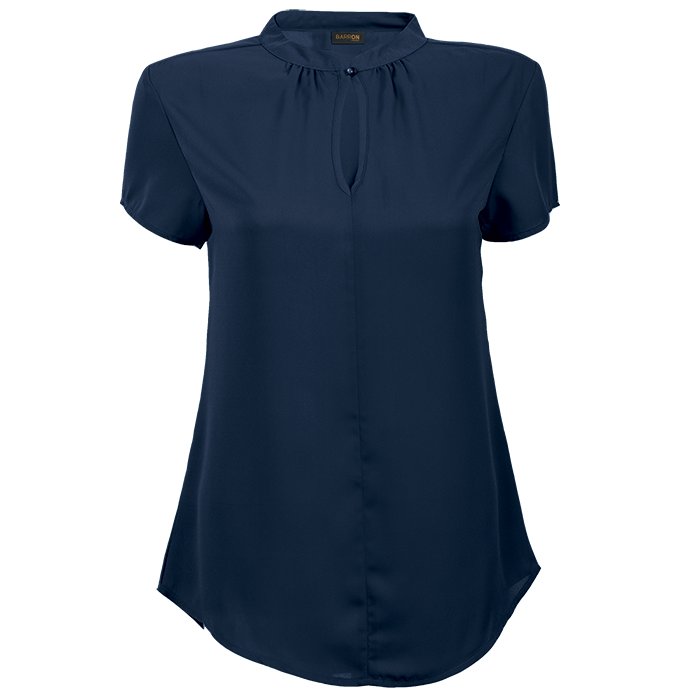 Ladies Jasmine Blouse  Navy / SML / Regular -
