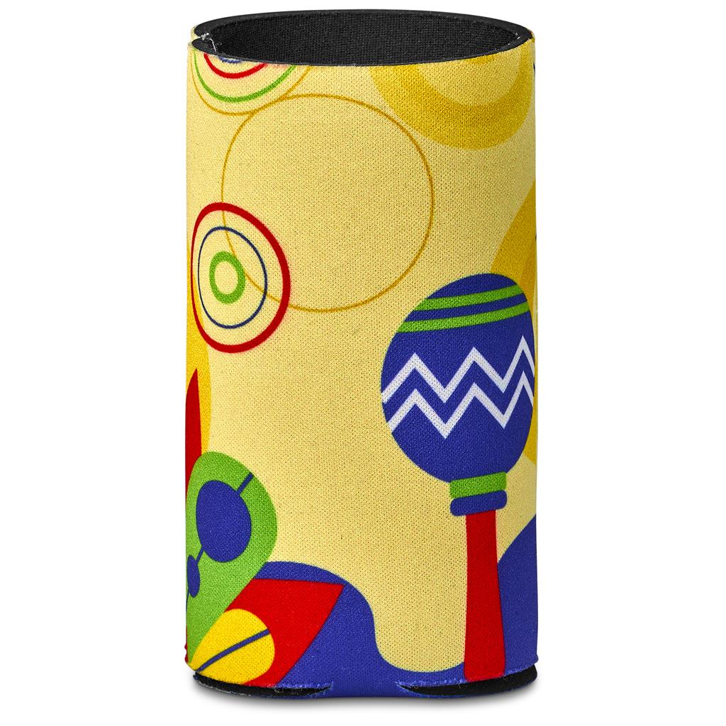 Pre-Production Sample Custom Icey Neoprene Stubby Cooler SOLID WHITE - Coolers and Lunchware