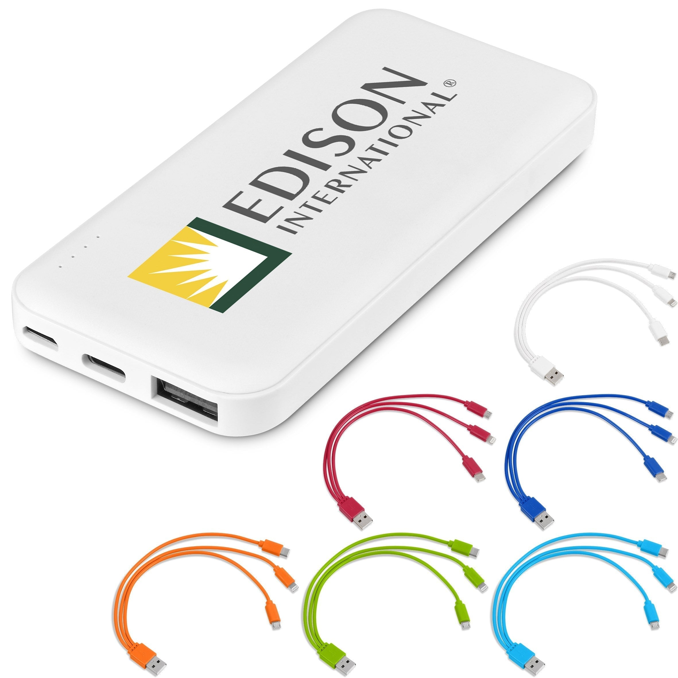 Kingpin 5 Compact 5000mAh Power Bank-Orange-O