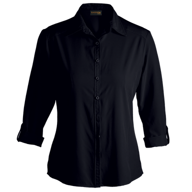 Ladies Geneva Blouse Black / SML / Regular -