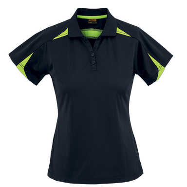 Ladies Solo Golfer Black/Lime / XS / Last Buy - Golf