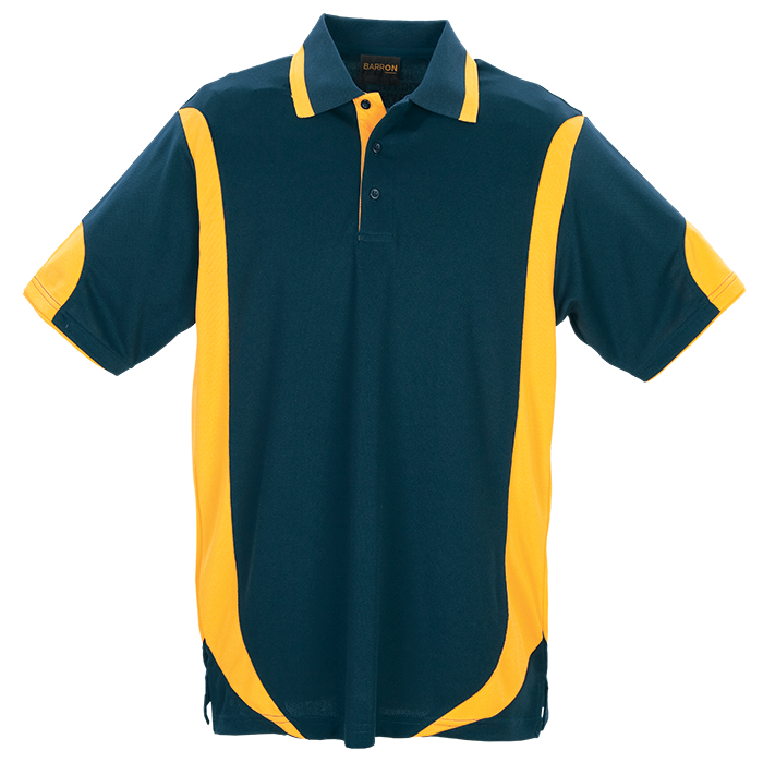 Mens Breezeway Golfer Navy/Gold / SML / Last Buy -