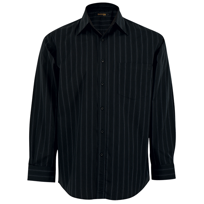 Mens Civic Lounge Long Sleeve Black/White / SML /