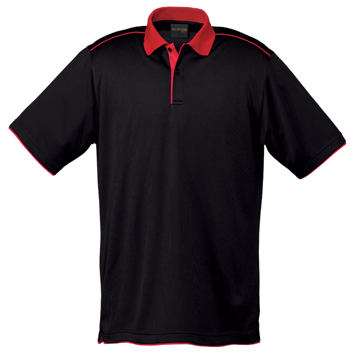 Mens Leisure Golfer Black/Red / SML / Last Buy - Golf