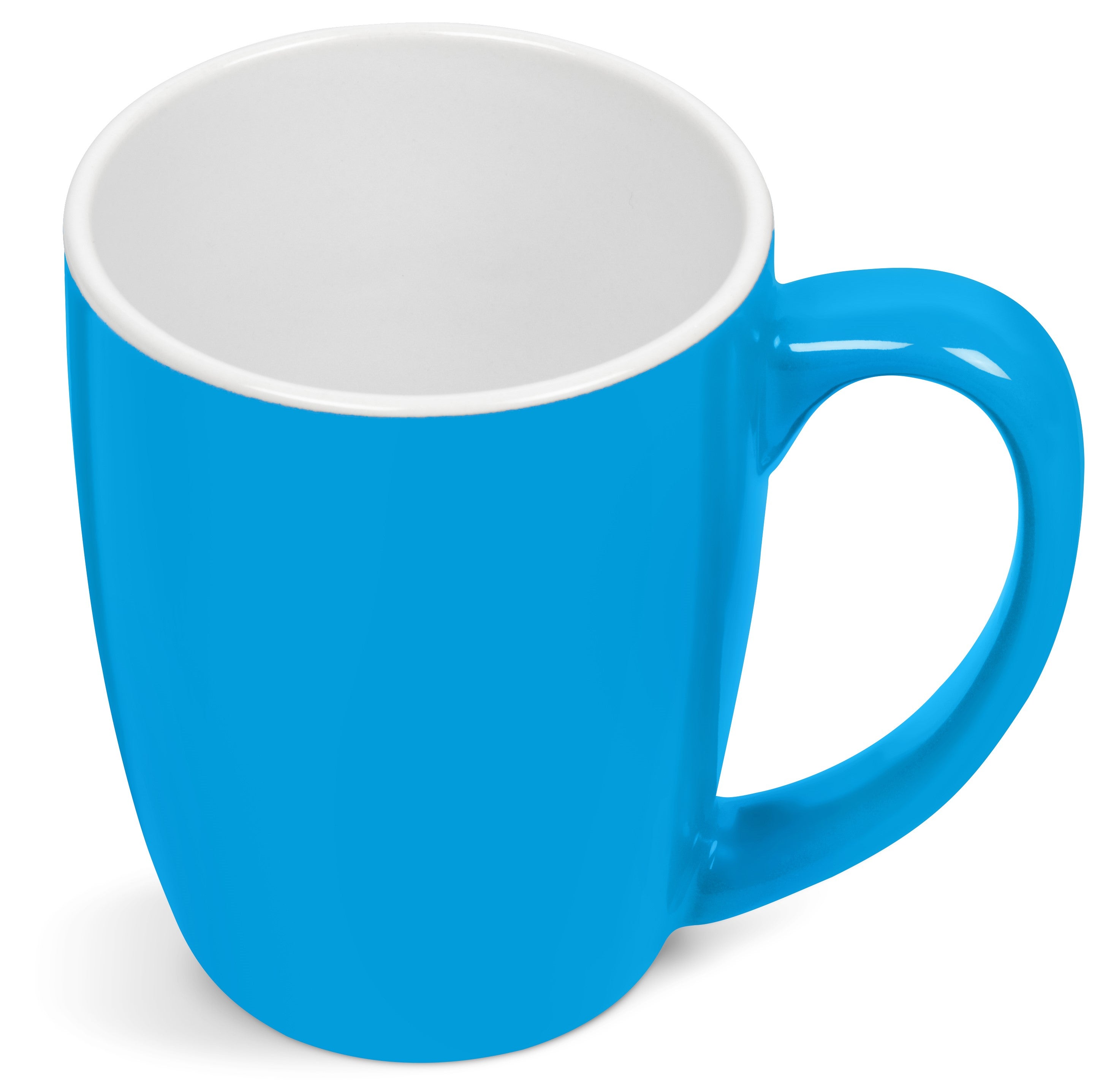 Payton Ceramic Coffee Mug - 325ml - Cyan / CY - Mugs