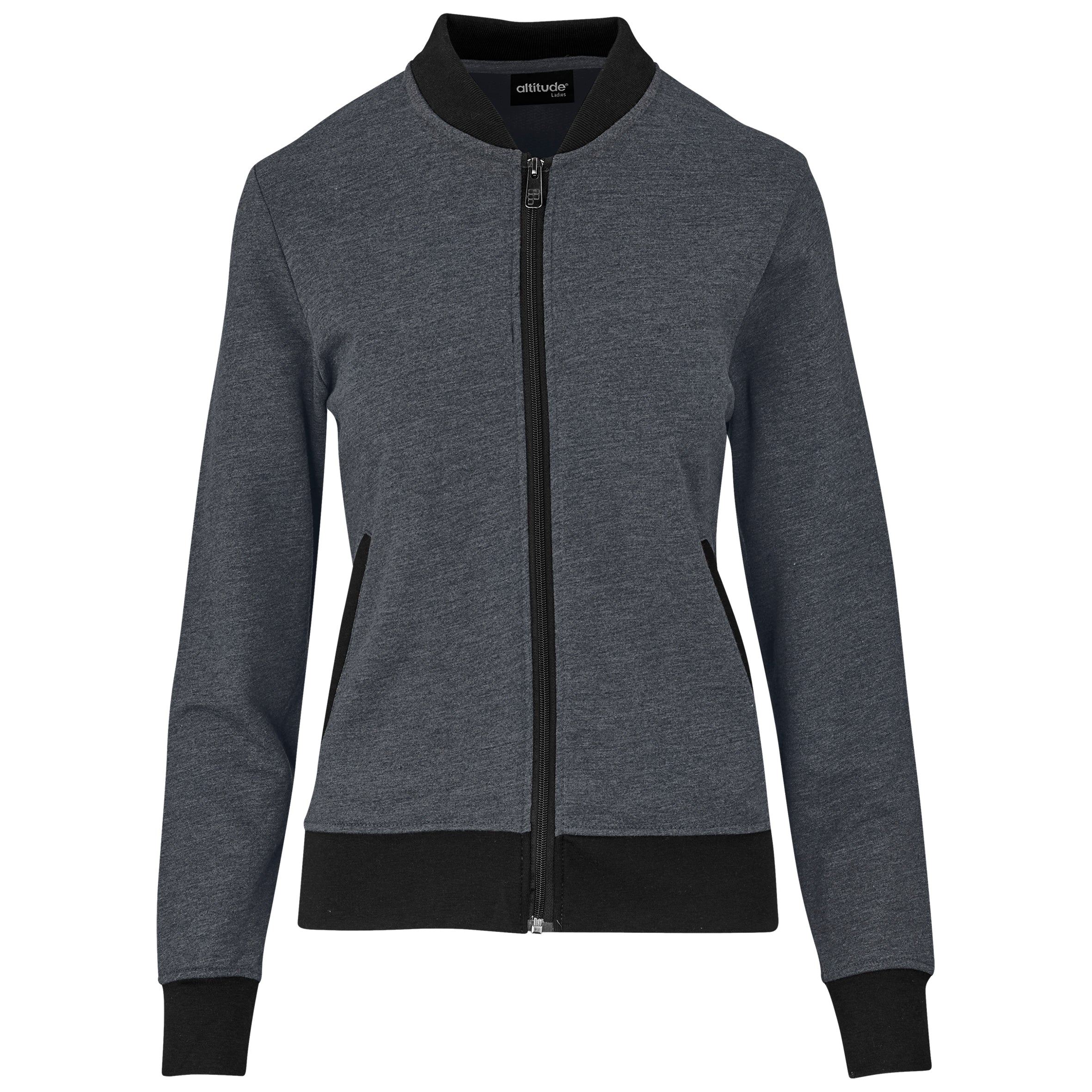 Ladies Bainbridge Sweater - Charcoal L / C