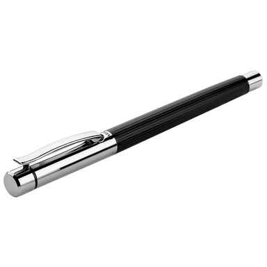 Brass Rollerball Pen with Columned Barrel Black / STD / Last Buy - Writing Instruments