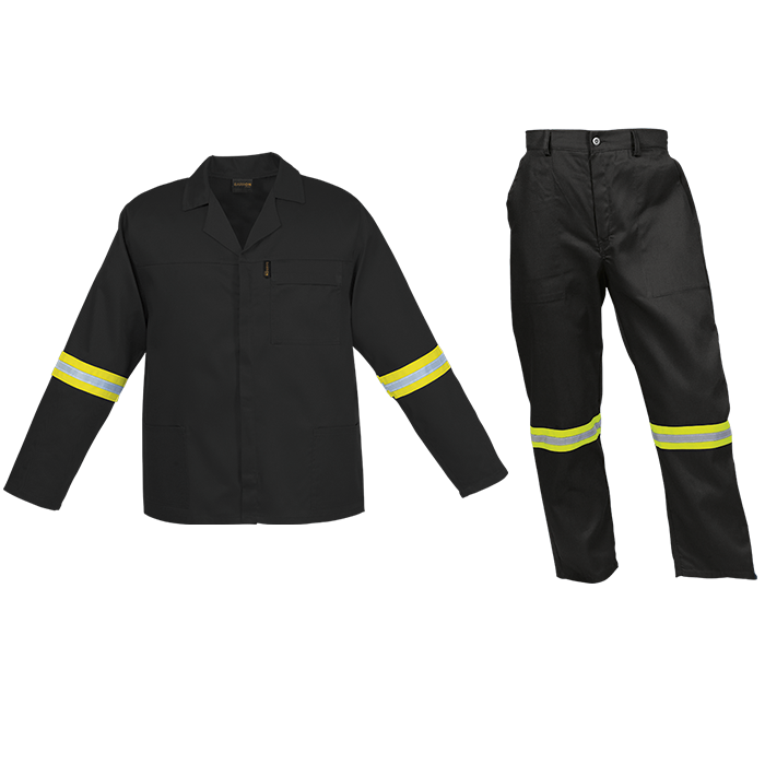 Creative Budget Poly Cotton Conti Suit with Reflective