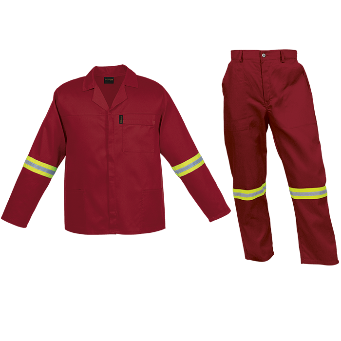 Creative Budget Poly Cotton Conti Suit with Reflective