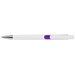 Rectangular Shaped Ballpoint Pen Purple / STD / Last Buy - Writing Instruments