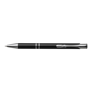 Aluminium Ballpoint Pen with Arrow Shaped Clip Black / STD / Last Buy - Writing Instruments
