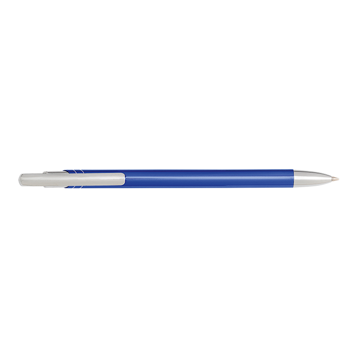 Aluminium Ballpoint Pen With Silver Clip Blue / STD / Last Buy - Writing Instruments