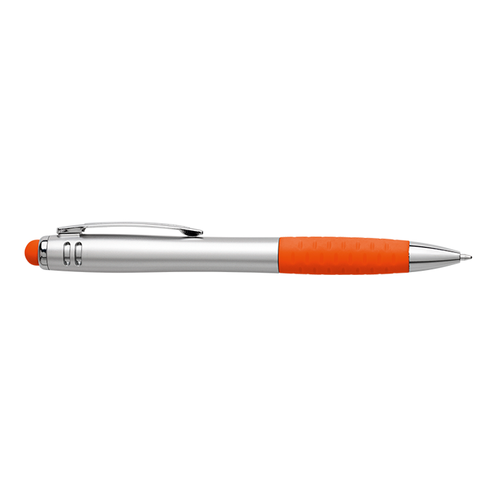 Logo Light Up Ballpoint Pen Orange / STD / Last Buy - Writing Instruments