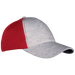 6 Panel Republic Cap Grey Melange/Red / STD / Regular - Caps