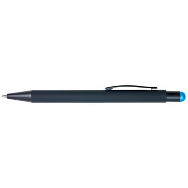 Matte Black Coated Ballpoint Pen Light Blue / STD / Last Buy - Writing Instruments