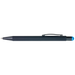 Matte Black Coated Ballpoint Pen Light Blue / STD / Last Buy - Writing Instruments