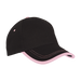 6 Panel Canvas Binding Cap Khaki/Navy / STD / Regular - Caps