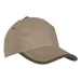 6 Panel Canvas Binding Cap Khaki/Olive / STD / Regular - Caps
