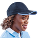 6 Panel Canvas Binding Cap Khaki/Navy / STD / Regular - Caps