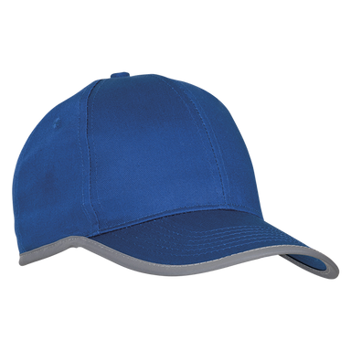 6 Panel Reflective Binding Cap  Royal/Reflect / STD /