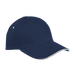 6 Panel Single Jersey Cap  Navy/White / STD / Last 