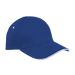 6 Panel Single Jersey Cap  Royal/White / STD / Last 