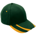 6 Panel Supporter Cap Bottle/Gold / STD / Regular - Caps