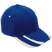 6 Panel Supporter Cap Royal/White / STD / Regular - Caps