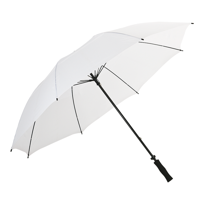 8 Panel Golf Umbrella White / STD / Regular - Umbrellas
