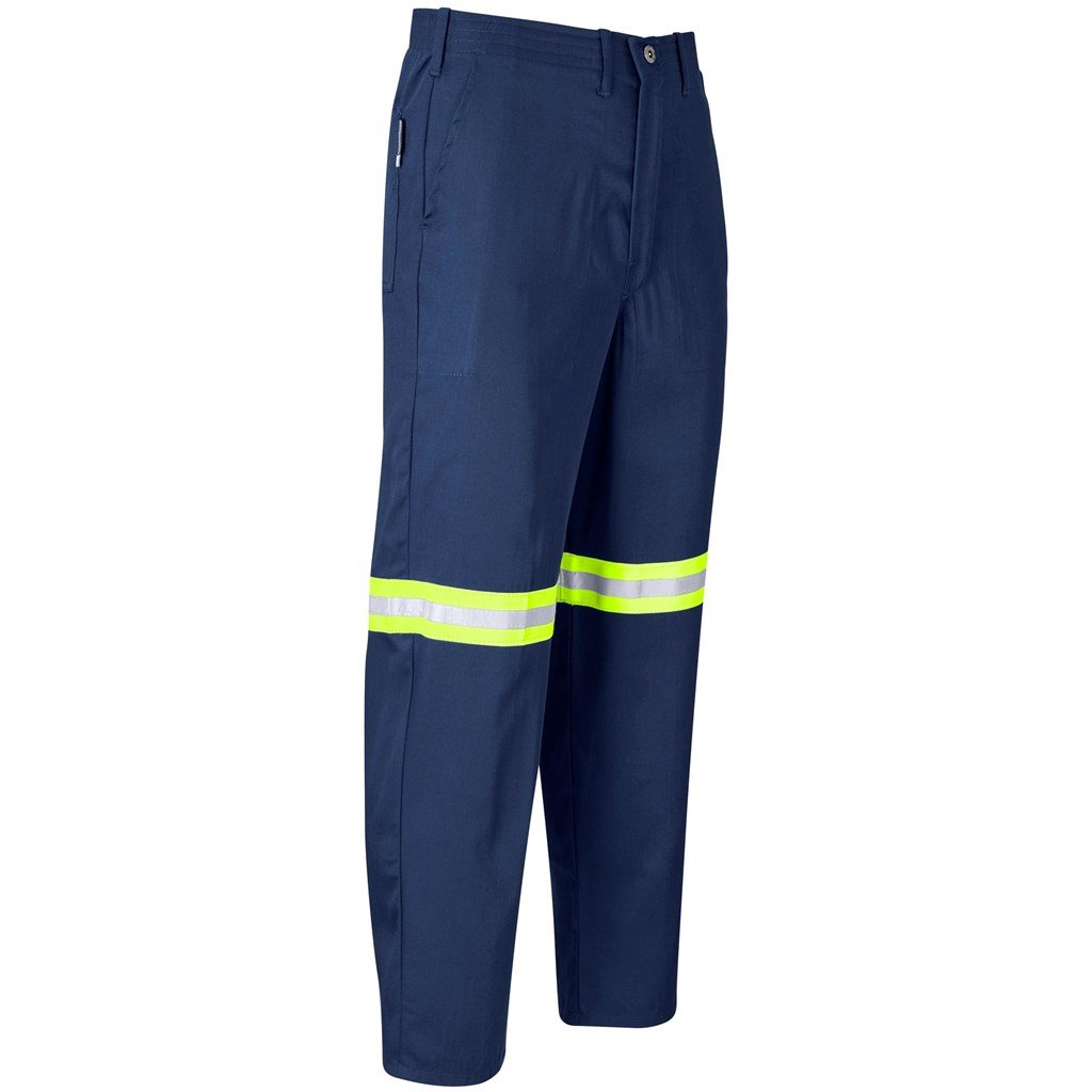 Trade Polycotton Pants - Reflective Legs - Yellow Tape