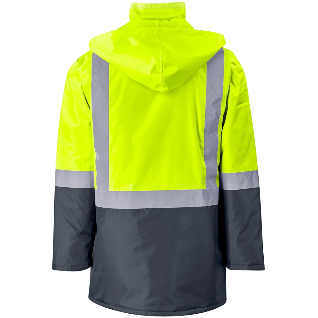 Padded Two-Tone High Visibility Reflective Jacket