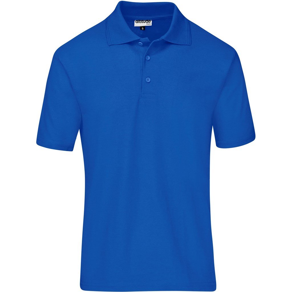 Mens Basic Pique Golf Shirt