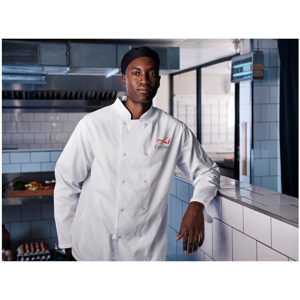 Unisex Long Sleeve Zesty Chef Jacket