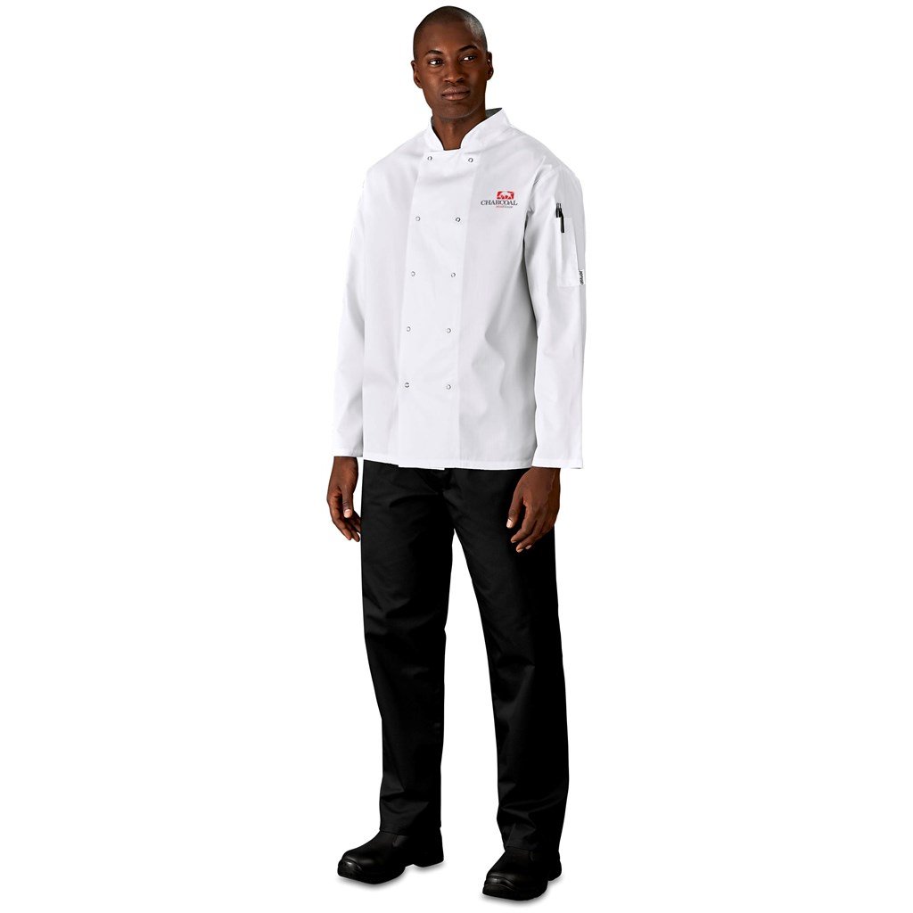 Unisex Long Sleeve Zesty Chef Jacket