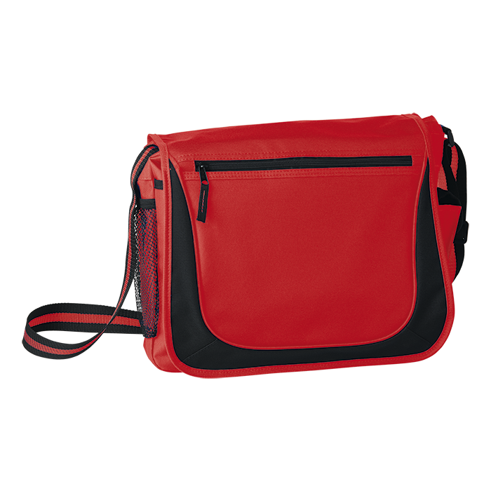 Messenger Bag with Colou Stripe Strap