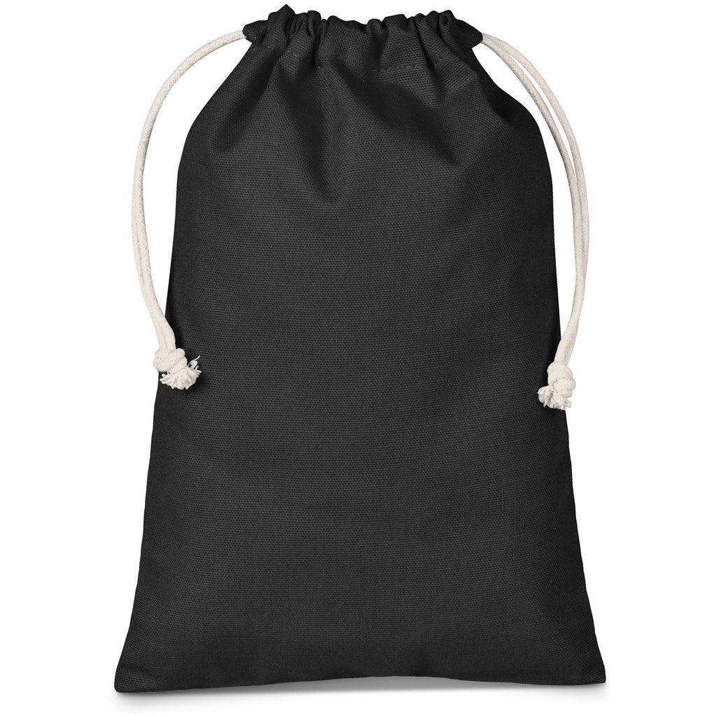 Allsorts Midi Cotton Drawstring Pouch - Purple